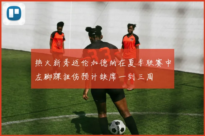 热火新秀迈伦加德纳在夏季联赛中左脚踝扭伤预计缺席一到三周